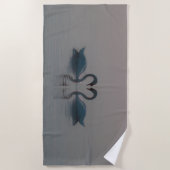 Blue Swans Must Be Love Strandlaken (Voorkant)