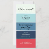 Blue Swatch Warming Party nodigt uit (Voorkant)