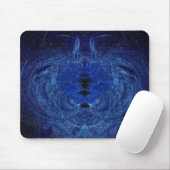 Blue Swirl Mousepad Muismat (Met muis)