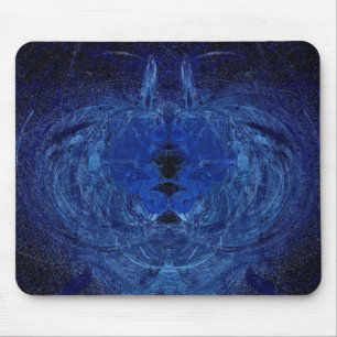 Blue Swirl Mousepad Muismat
