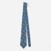 Blue Swirl Necktie Stropdas (Voorkant)