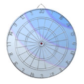 Blue Swirls Dartboard Dartbord (Voorkant)