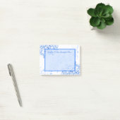 Blue Swirls Helpful Self Help Healing Gratitude Post-it® Notes (Kantoor)