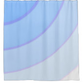 Blue Swirls Shower Curtain Douchegordijn (Voorkant)