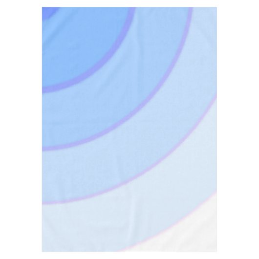 Blue Swirls Tablecloth Tafelkleed (Voorkant)