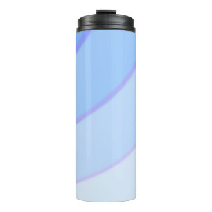 Blue Swirls Thermal Tumbler Thermosbeker