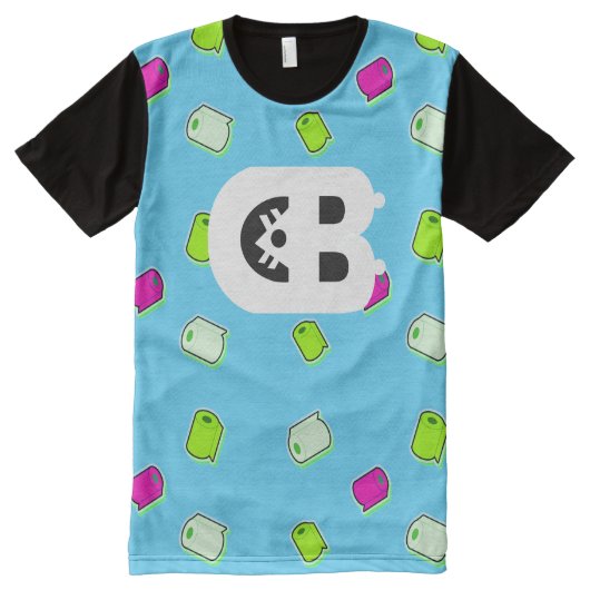 Blue T Shirt The Toilet Roll (Voorkant)