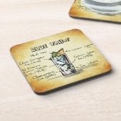 Blue Tahoe Drink Recipe Drankjes Onderzetter (Linkerzijde)