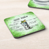 Blue Tahoe Drink Recipe Onderzetter (Linkerzijde)