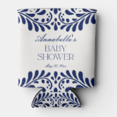 Blue Talavera Tegel Spaans Fiesta Baby shower Blikjeskoeler (Voorkant)