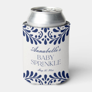 Blue Talavera Tegel Spaans Fiesta Baby Sprinkle Blikjeskoeler