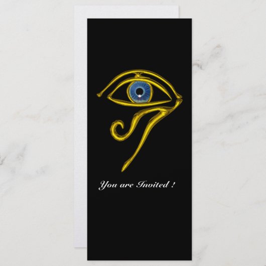 BLUE TALISMAN, Black and White Ice Metallic Kaart (Voorkant / Achterkant)