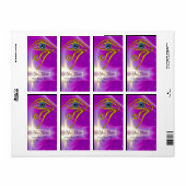 BLUE TALISMAN paars violet Etiket (Full Sheet)