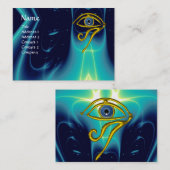 BLUE TALISMAN, paars wit Visitekaartje (Voorkant / Achterkant)