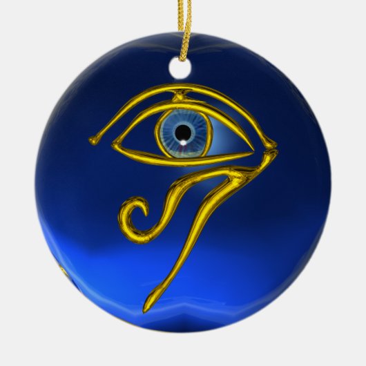 BLUE TALISMAN, Sapphire Keramisch Ornament (Voorkant)