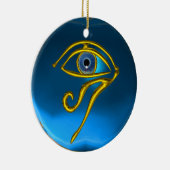 BLUE TALISMAN, Sapphire Keramisch Ornament (Rechts)