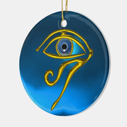 BLUE TALISMAN, Sapphire Keramisch Ornament (Links)