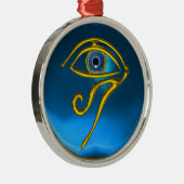 BLUE TALISMAN , Sapphire Metalen Ornament (Rechts)