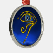 BLUE TALISMAN , Sapphire Metalen Ornament (Rechts)