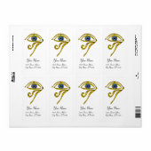 BLUE TALISMAN White Etiket (Full Sheet)