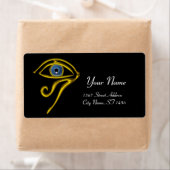 BLUE TALISMAN zwart Etiket (Insitu)