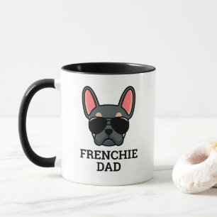 Blue Tan French Bulldog Frenchie Dog Dad Mok