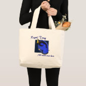 Blue Tang Bag Grote Tote Bag (Voorkant (product))