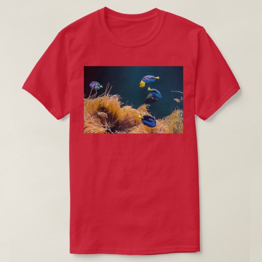 Blue Tang Classic TShirt (Design voorkant)