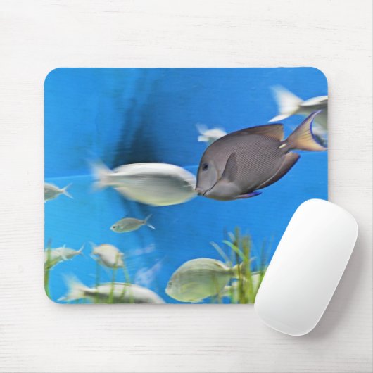Blue Tang Fish Mousepad Muismat (Met muis)