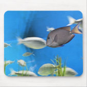Blue Tang Fish Mousepad Muismat (Voorkant)