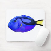 Blue Tang Saltwater Fish Muismat (Met muis)
