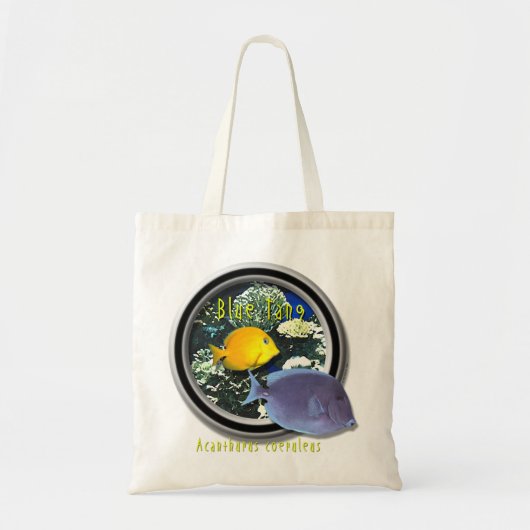Blue Tang Tote Bag (Voorkant)