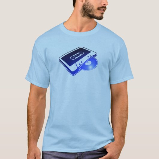 Blue Tape'n'Record T-shirt (Voorkant)