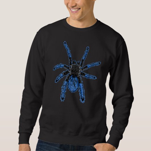 Blue Tarantulas Spider Trui (Voorkant)