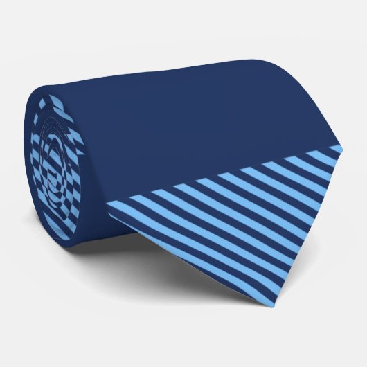 Blue Tartan Classic Stropdas (Opgerold)