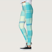 Blue Tartan Pattern Leggings (Links)