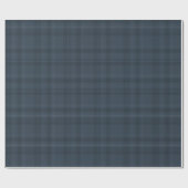 Blue Tartan Plaid Christmas Tissue Paper | feestel Cadeaupapier (Vlak)