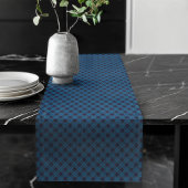 Blue Tartan Table Runner voor rustieke stijl huize Lange Tafelloper