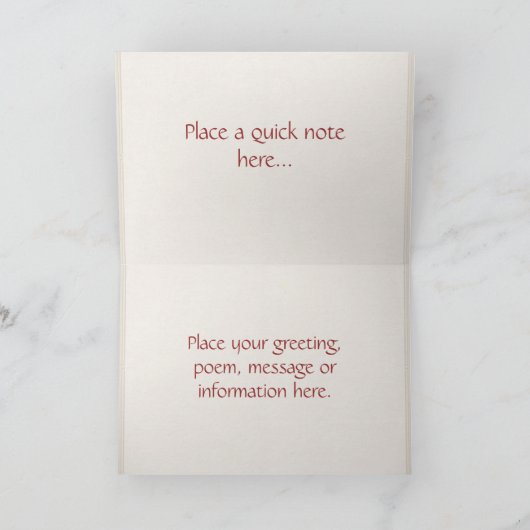 Blue Tartan Thank You Bedankkaart (Binnen)