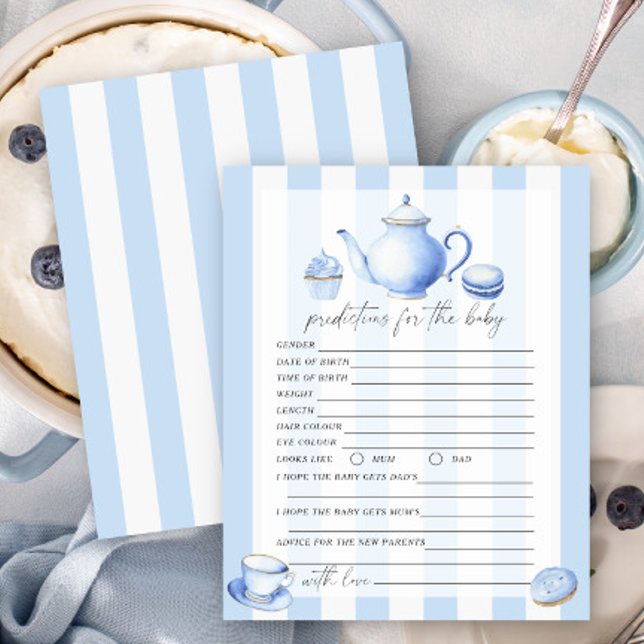 Blue Tea Party - Baby voorspellingen en advies (Creator heeft geüpload)
