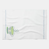 Blue Teacup Tea Towel Theedoek (Horizontaal)