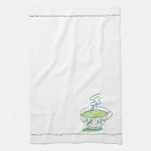 Blue Teacup Tea Towel Theedoek (Verticaal)