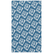 Blue Teal geometry Tafelkleed (Voorkant)