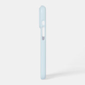 Blue & Teal Large Clean Style Monogram iPhone Case iPhone Hoesje (Linkerkant)