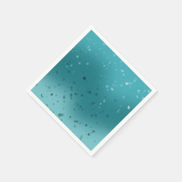 Blue Teal Sparkle Servet