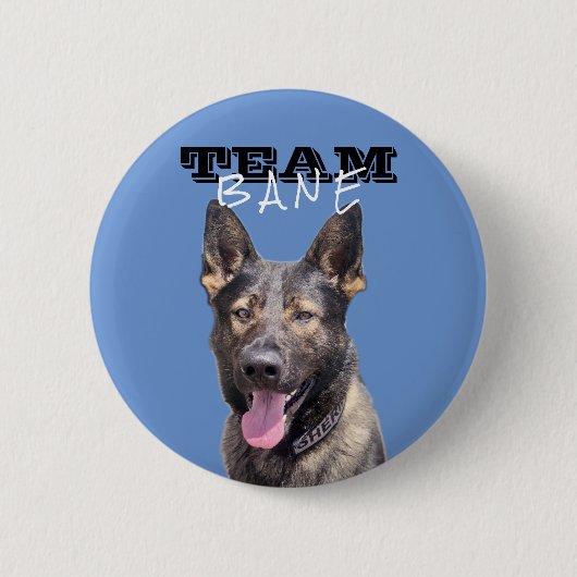 Blue Team Bane Button (Voorkant)