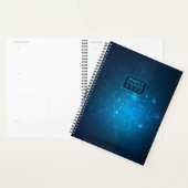 Blue Tech Data éénjarige weekplanner Planner (Display)