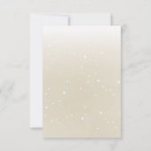 Blue Teddy Bear Baby Shower Details Enclosure Card Kaart (Achterkant)