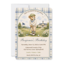 Blue Teddy Bear Country Club | Verjaardagsfeestje