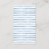 Blue Teddy Bear Luier Raffle Baby shower Insert Informatiekaartje (Achterkant)